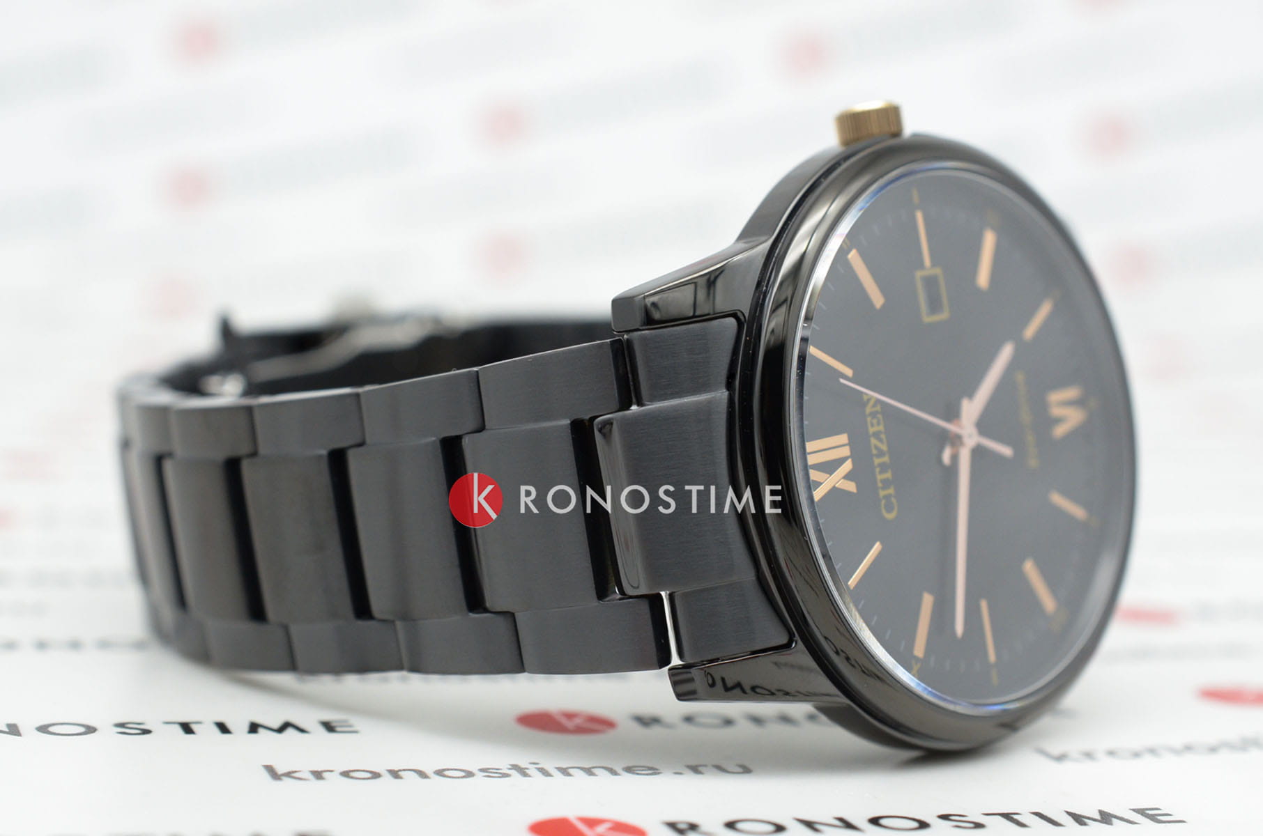 Citizen Citizen Eco-Drive BM6976-72E мужские часы черный циферблат на запястье