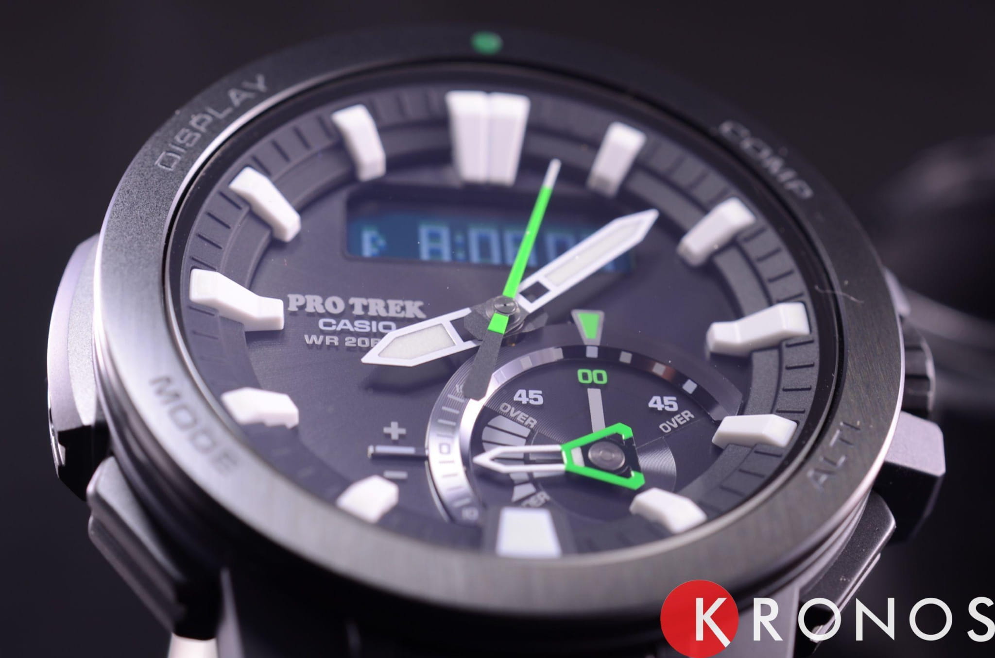 Оригинальные часы Casio Casio Pro Trek PRW-7000-1A кварцевые калибр механизма  общий вид