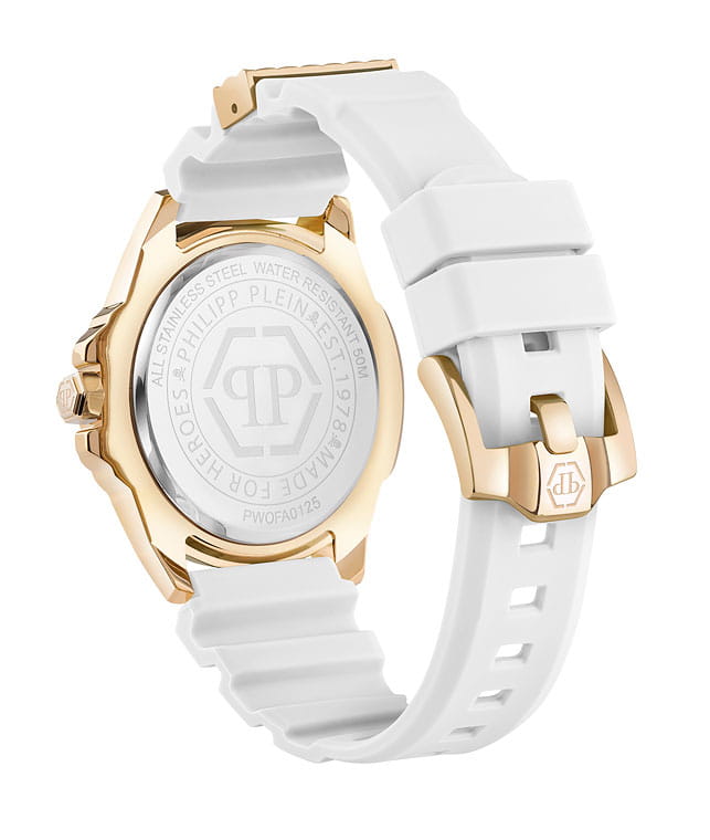 Philipp Plein Philipp Plein Plein Majesty PWOFA0125, the skull германия женские часы на браслете силикон боковой вид