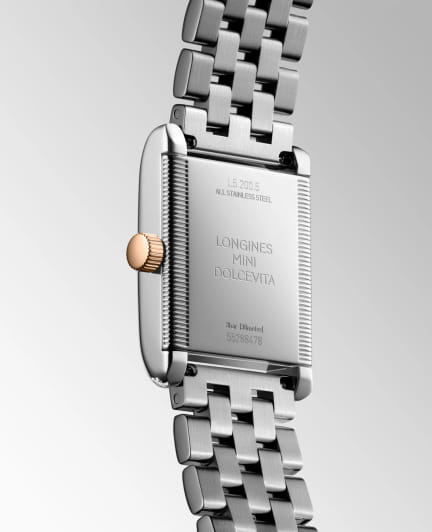 Longines Longines DolceVita  L5.200.5.79.7 женские часы белый циферблат на запястье