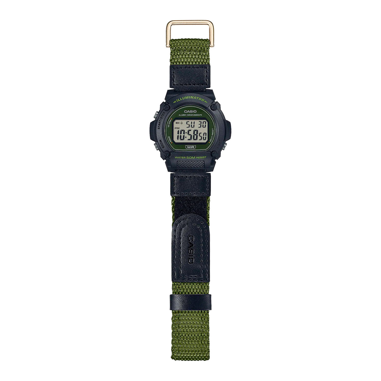 Casio Casio Collection W-219HB-3AVDF (W-219HB-3A) , наручные мужские часы фото под углом