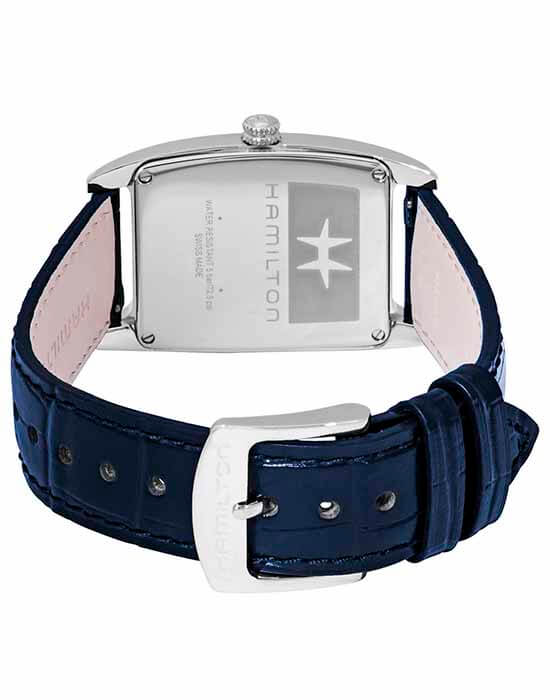 Hamilton Hamilton American Classic Boulton Small Second Quartz H13421611  — детали корпуса и кожаный