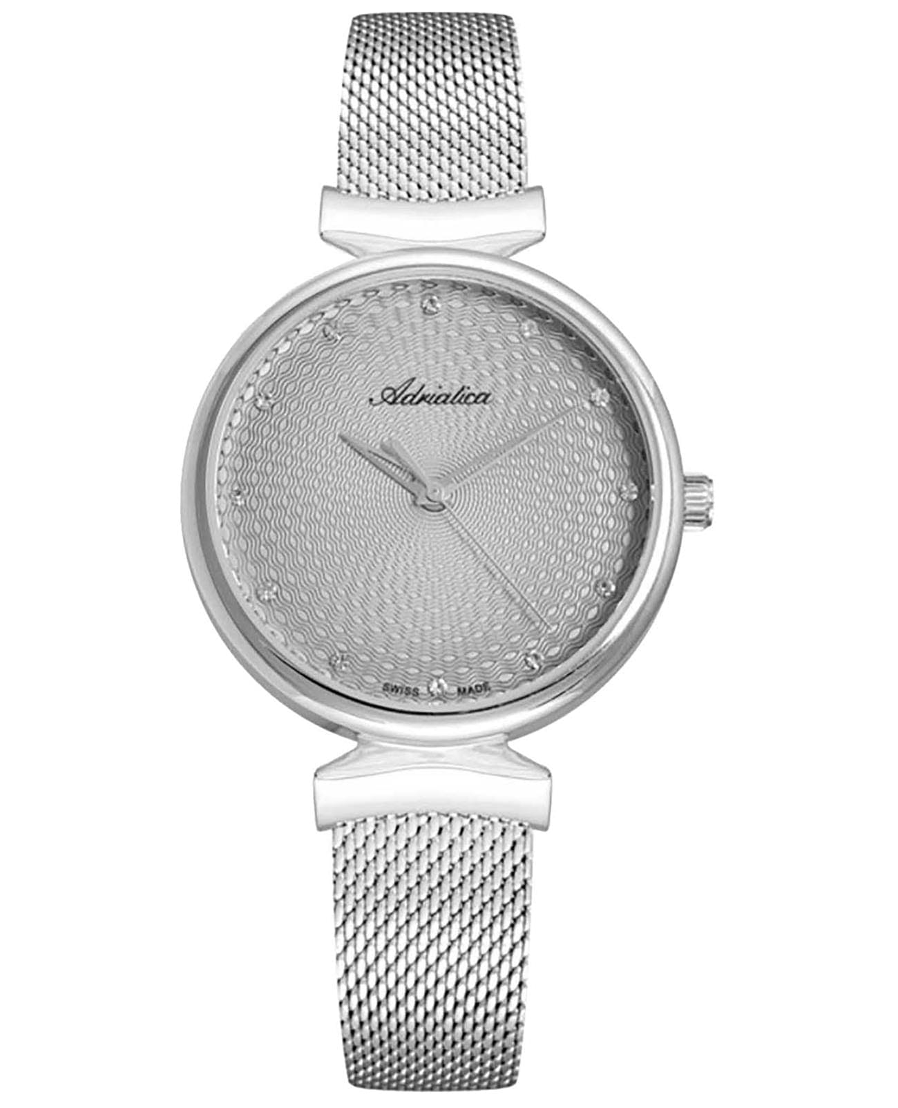 Adriatica Adriatica Milano A3748.5147Q  A3748.5147Q кварцевые женские часы  циферблат, браслет нержавеющая сталь — вид спереди