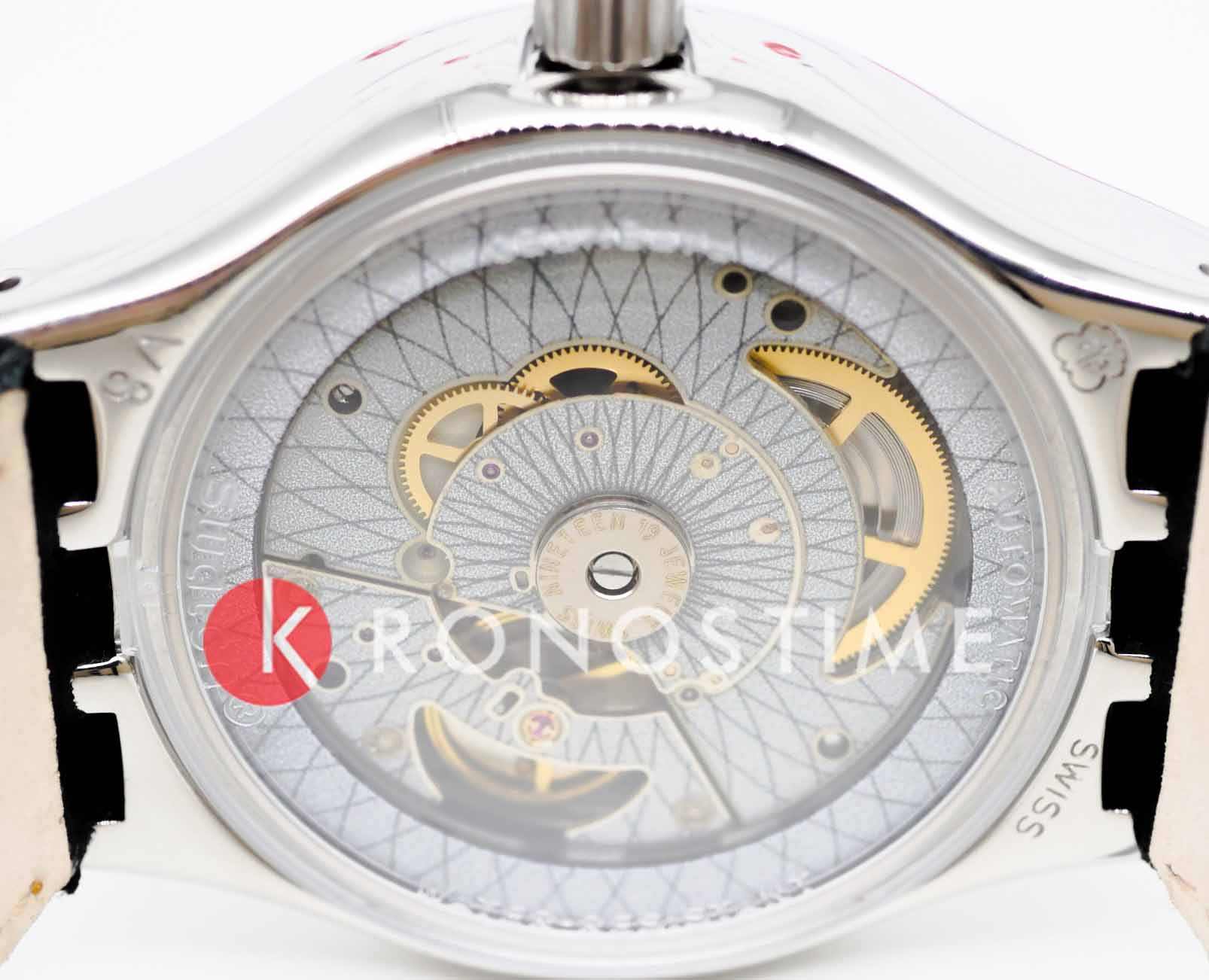 Swatch Swatch Irony Sistem51 Petite Seconde SY23S400 механические женские часы часы крупный план черный циферблата