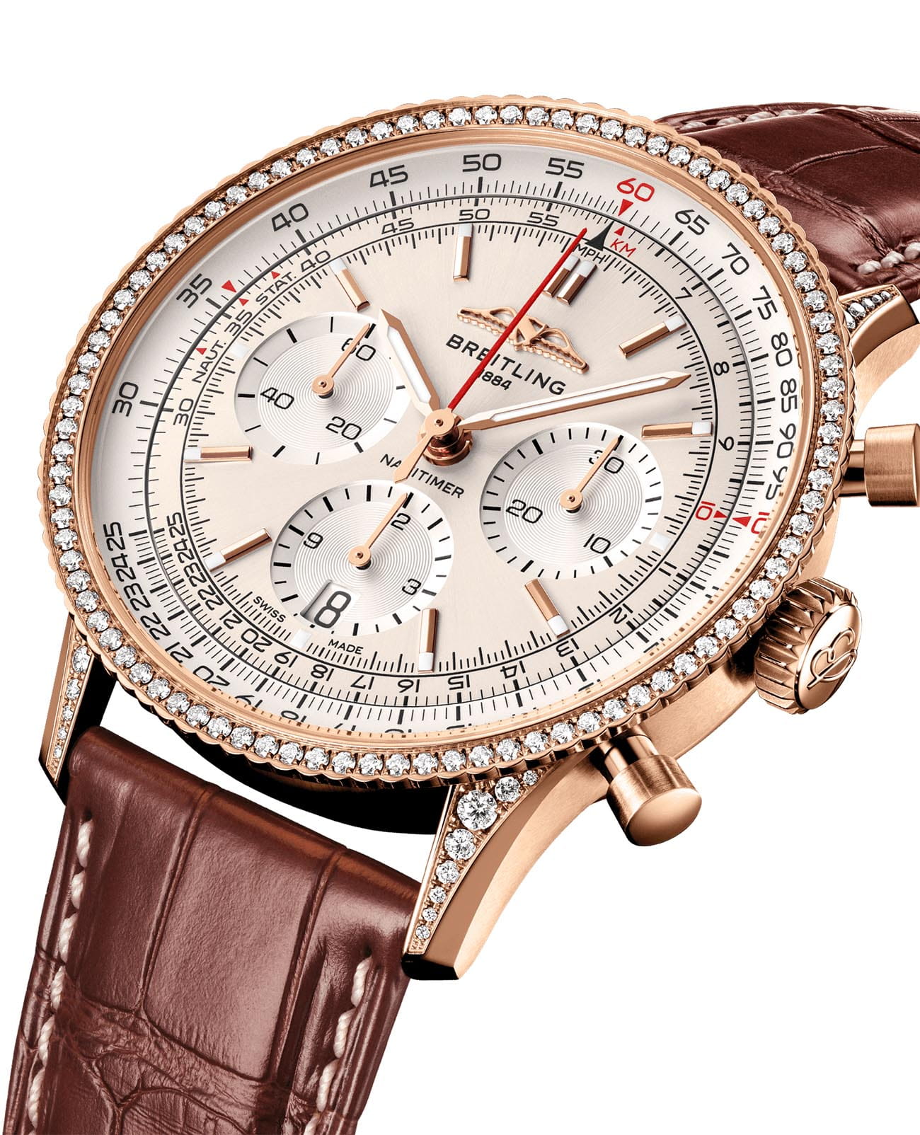 Breitling Breitling Navitimer B01 Chronograph 41 RB0139631G1P1 , наручные мужские часы фото под углом