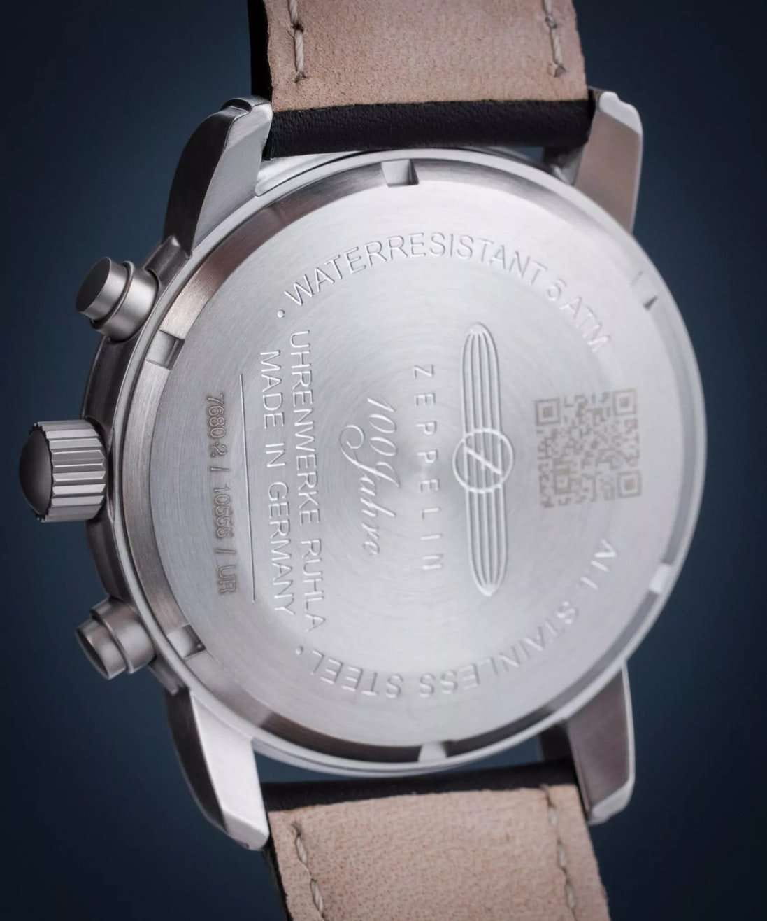 Zeppelin Zeppelin 100 Years Zeppelin 76802, 100 years zeppelin германия мужские часы на браслете кожаный боковой вид