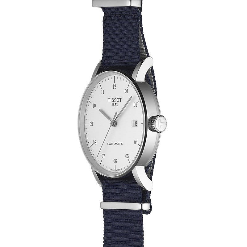 Tissot Tissot Everytime Swissmatic T109.407.17.032.00 Everytime, наручные мужские часы фото под углом