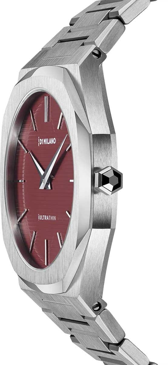D1 Milano D1 Milano Ultra Thin UTBJ11,  италия мужские часы на браслете нержавеющая сталь 316l боковой вид