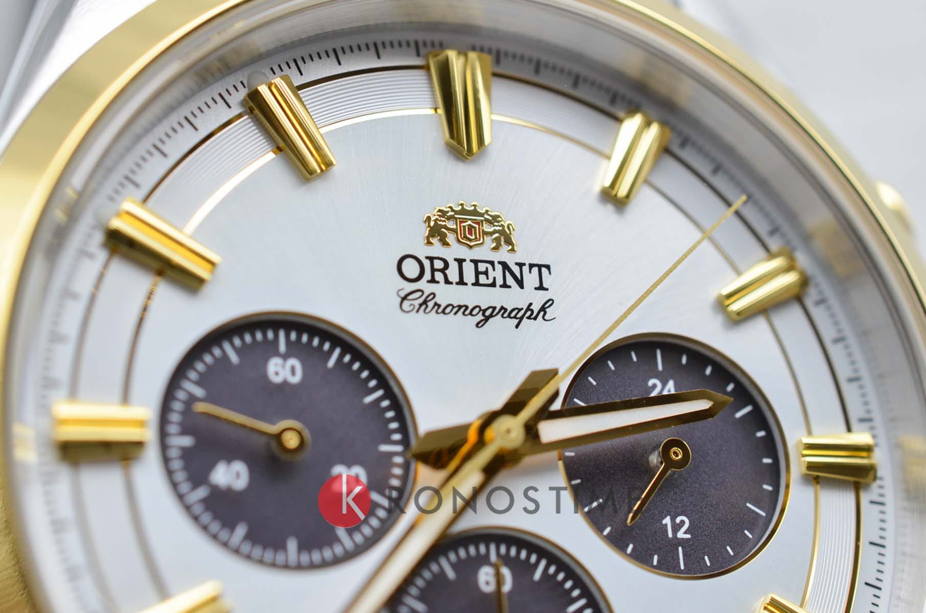 Оригинальные часы Orient Orient Chronograph RA-TX0302S (RN-TX0302S) кварцевые калибр механизма  общий вид