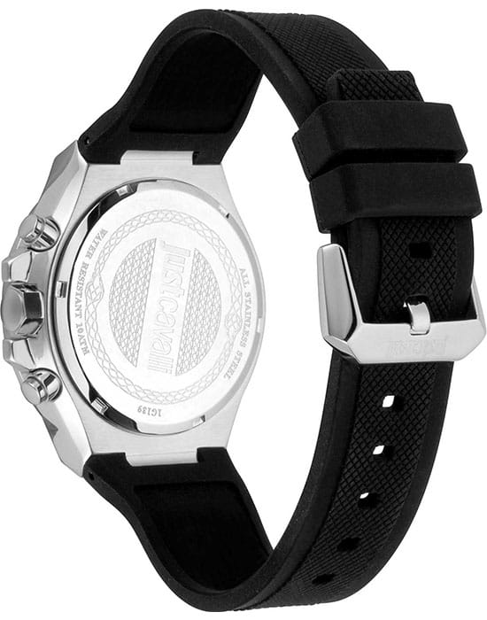 Just Cavalli Just Cavalli JC1G139P0025,  италия мужские часы на браслете силикон боковой вид
