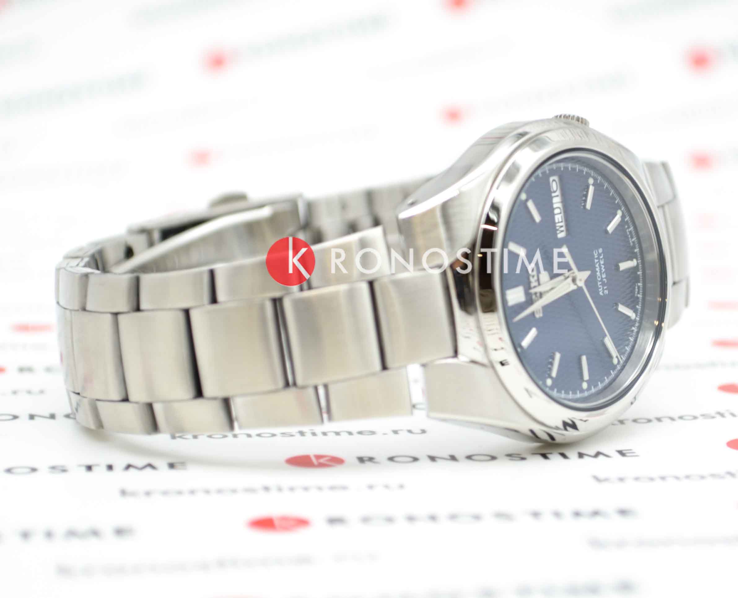 Seiko Seiko 5 Regular SNK603K1 мужские часы синий циферблат на запястье