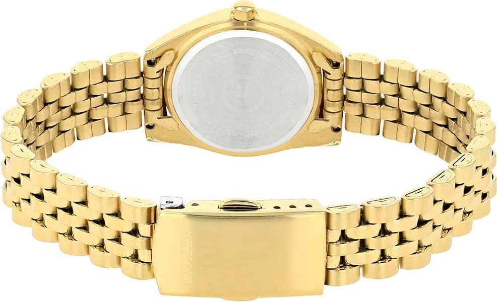 Citizen Citizen Elegance EU6062-50P,  япония женские часы на браслете нержавеющая сталь с pvd-покрытием боковой вид
