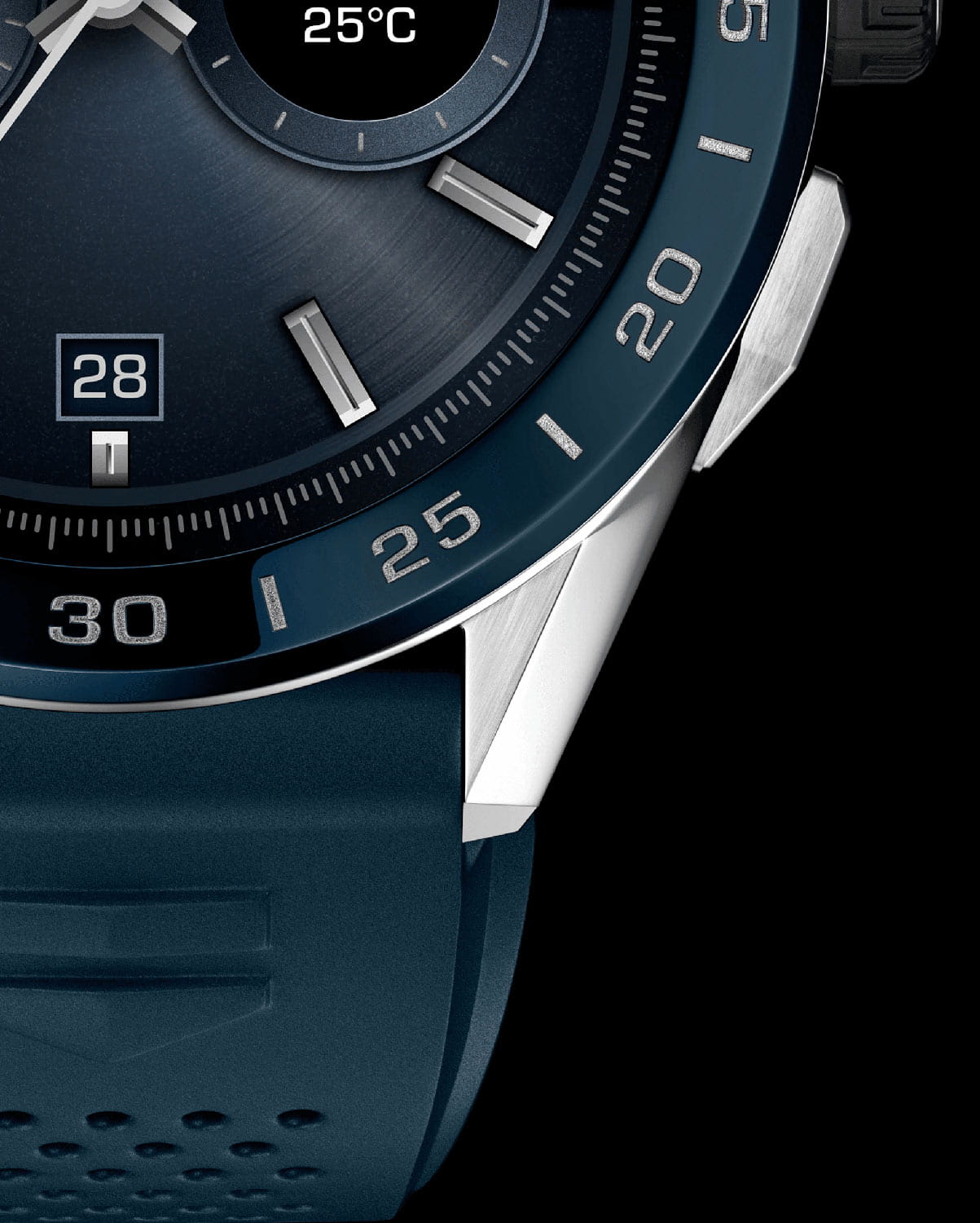 TAG Heuer SBG8A11.BT6220 мужские часы застежка крупным планом