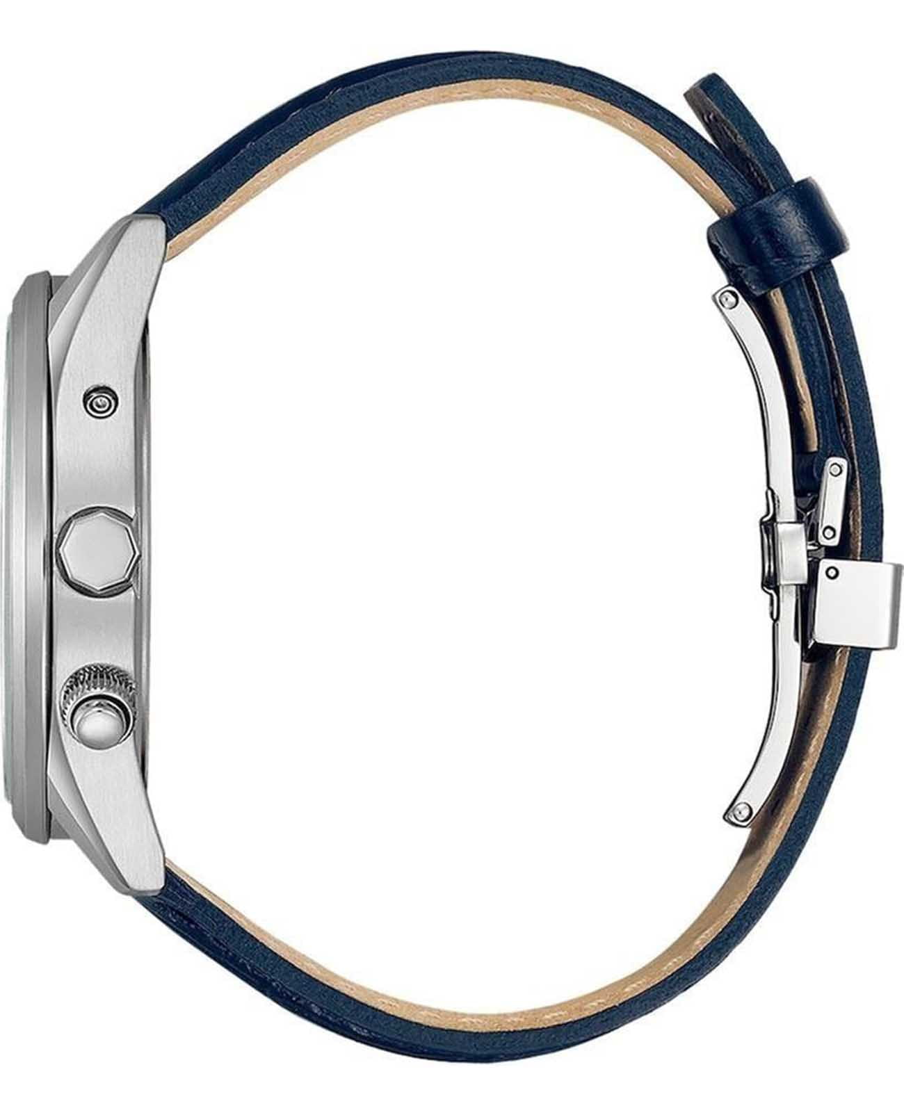 Citizen Citizen Eco-Drive CB0270-10A кварцевые мужские часы часы крупный план белый циферблата