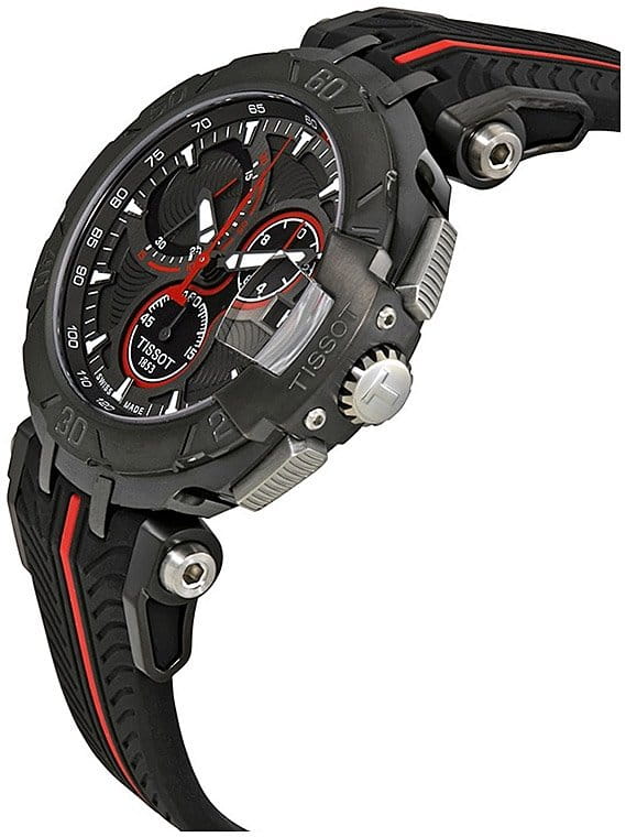 Оригинальные часы Tissot Tissot T-Race Chronograph T092.417.37.067.00 кварцевые калибр механизма eta g10.211 общий вид