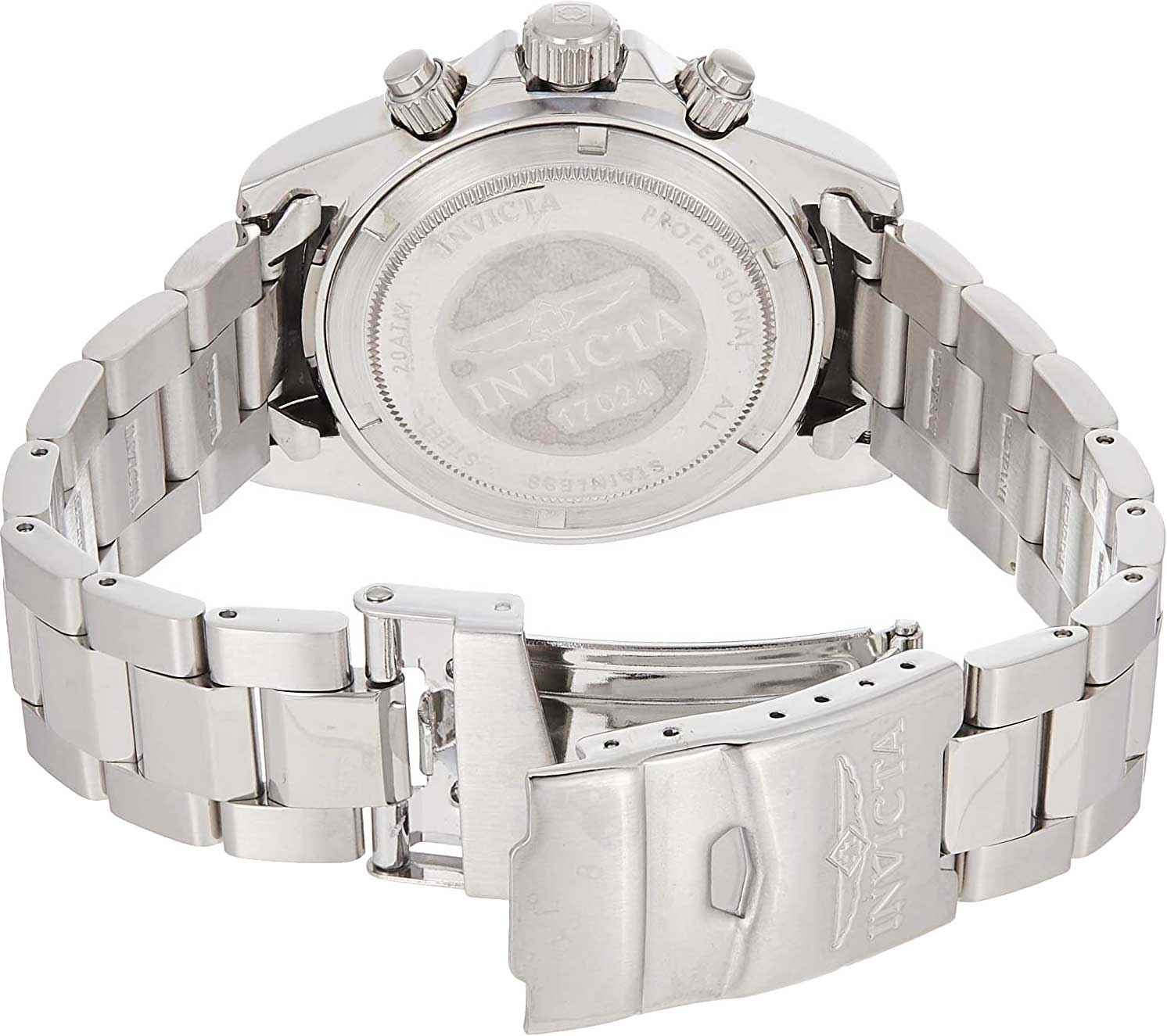 Оригинальные часы Invicta Invicta Speedway IN17024 кварцевые калибр механизма seiko tmi vd53b-14 общий вид