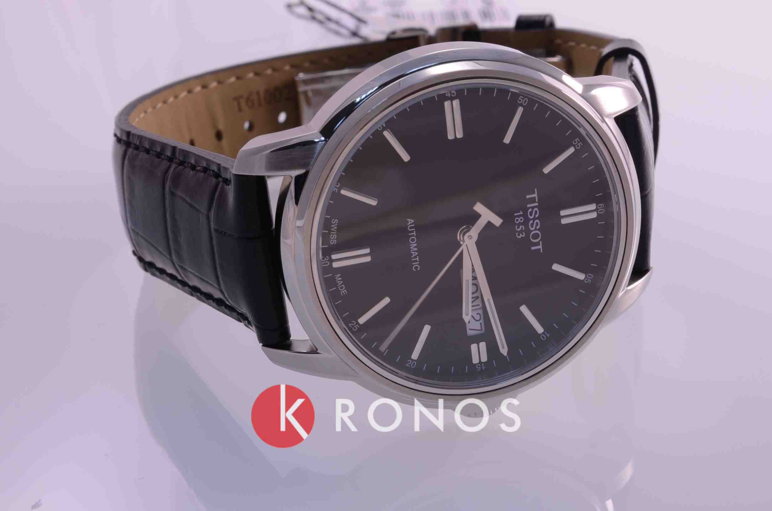 Оригинальные часы Tissot Tissot Automatics III T065.430.16.051.00 механические калибр механизма eta 2836-2 общий вид