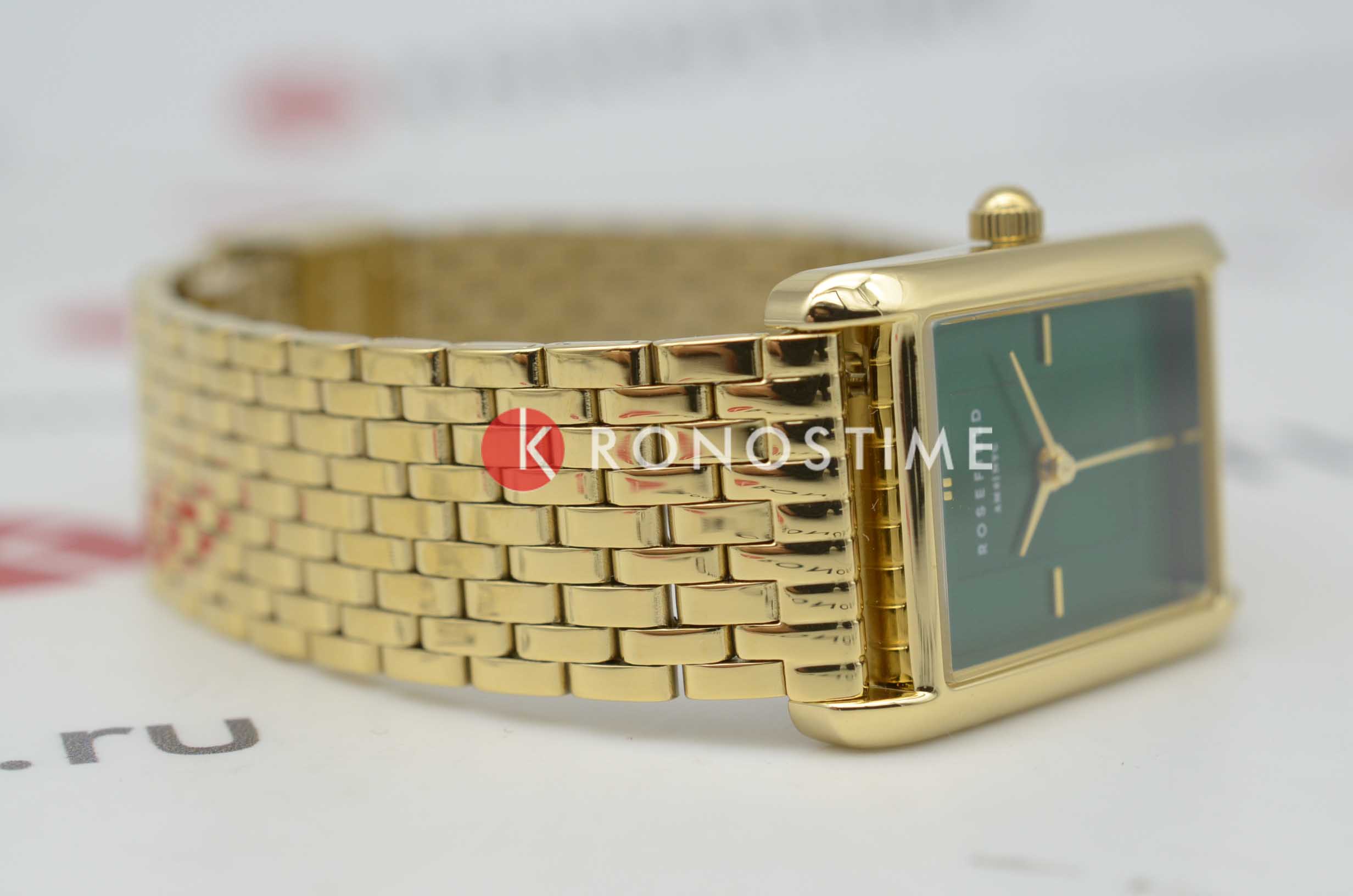 Rosefield HEGSG-H05 женские часы застежка крупным планом