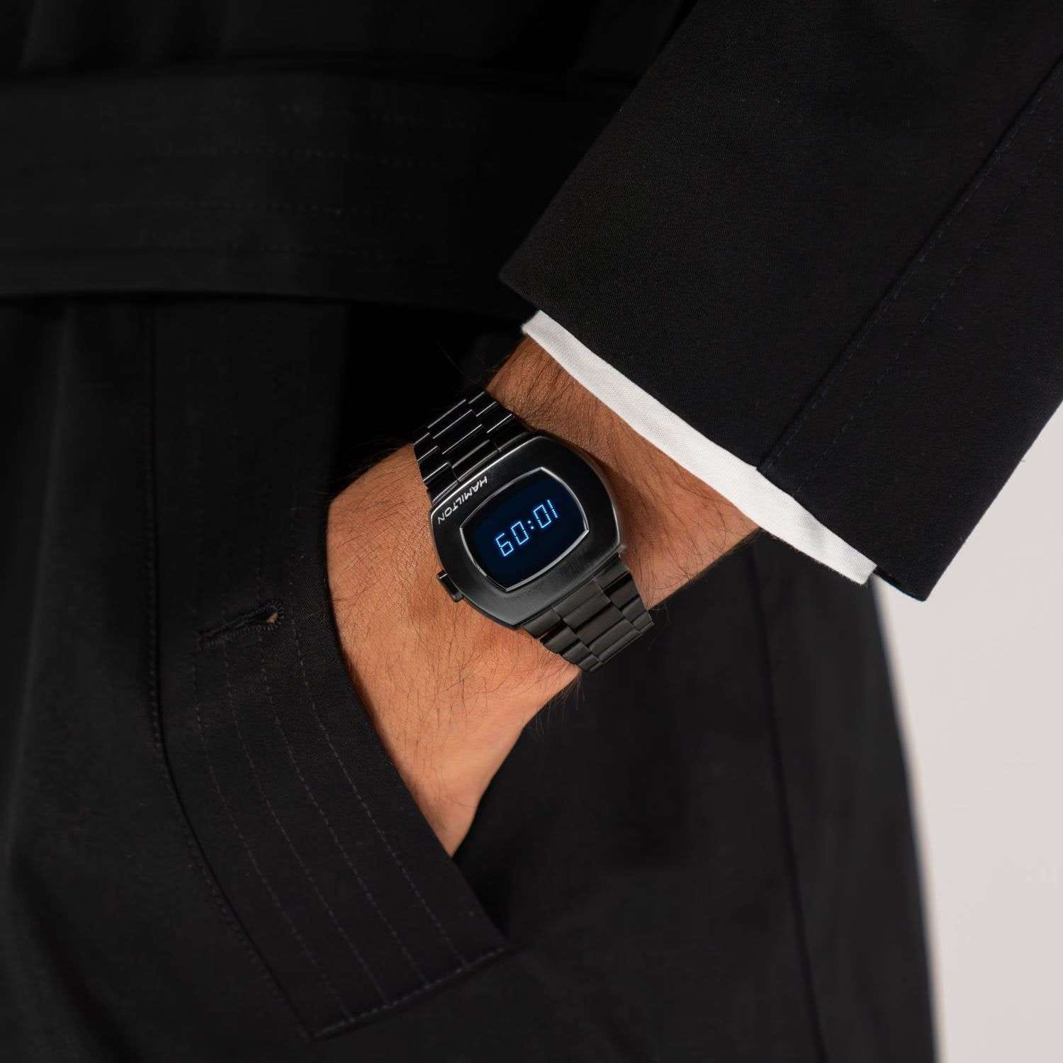 Hamilton Hamilton American Classic PSR Digital 74 H52404131  - задняя крышка сталь корпуса, швейцария часы