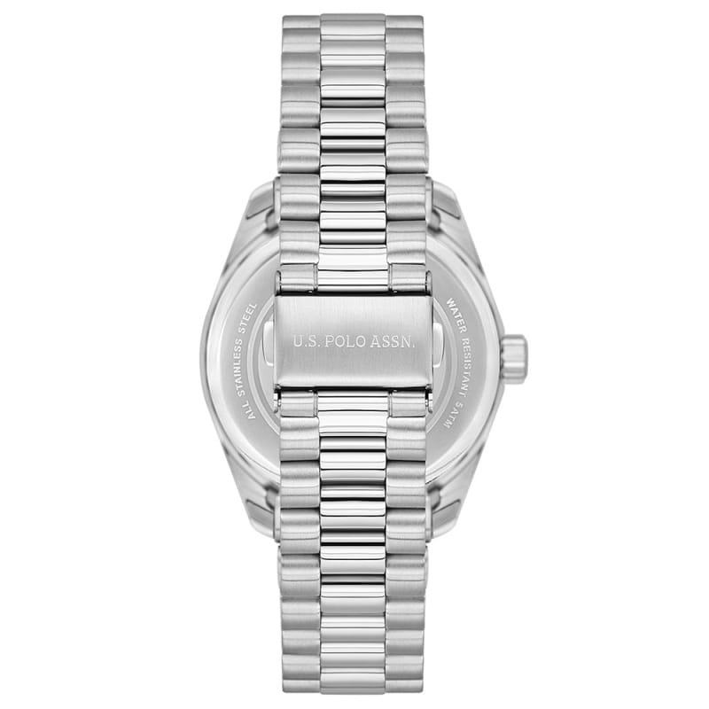 U.S. Polo Assn. U.S. Polo Assn.USPA1095-03,  сша мужские часы на браслете нержавеющая сталь боковой вид