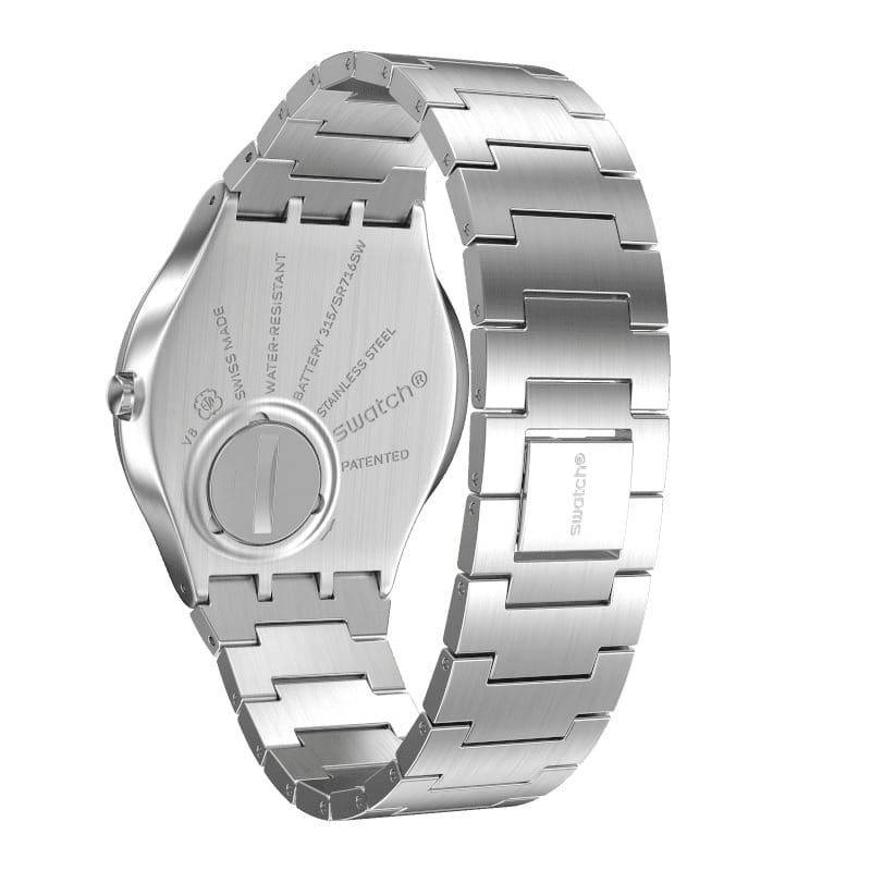 Swatch Swatch Skin Irony 42 SS07S106G  — детали корпуса и нержавеющая сталь