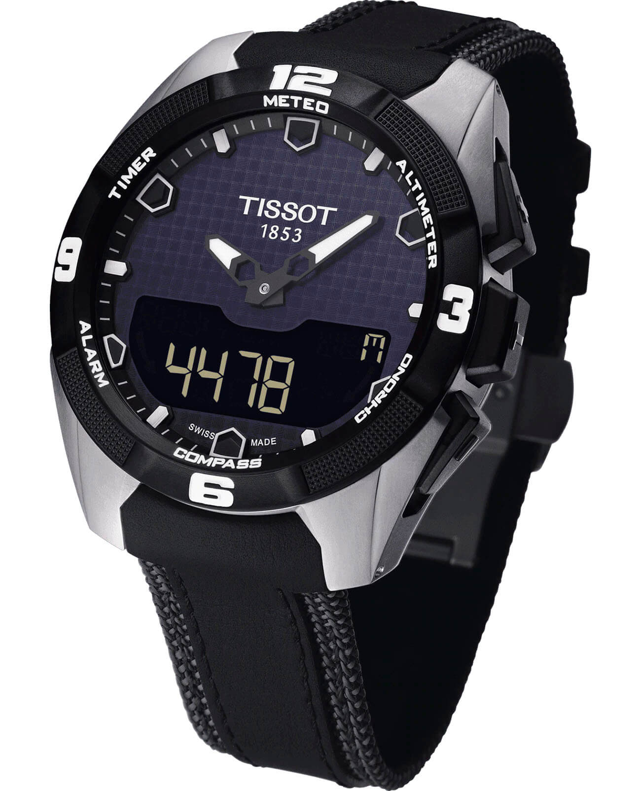 Оригинальные часы Tissot Tissot T-Touch Expert Solar T091.420.46.051.01 кварцевые калибр механизма eta e84.301 общий вид