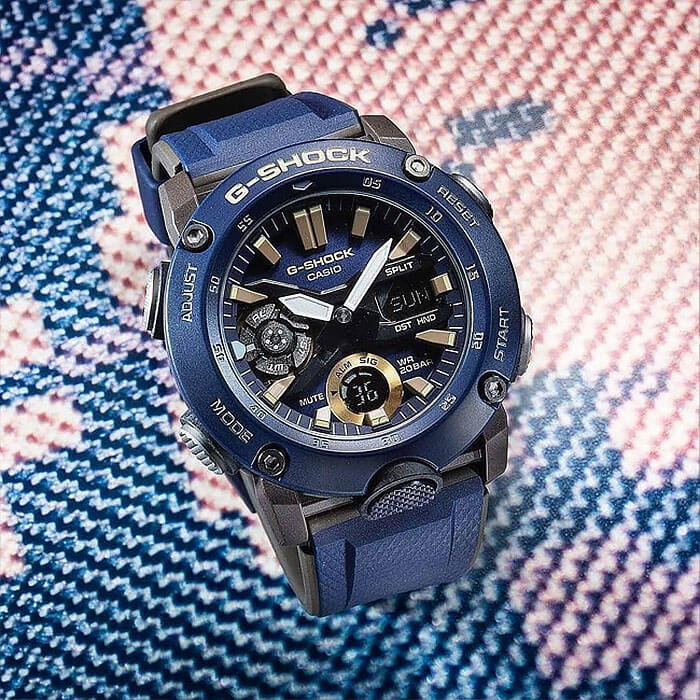 Casio Casio G-Shock GA-2000-2A GA-2000-2A оригинальные мужские часы в комплекте с коробкой