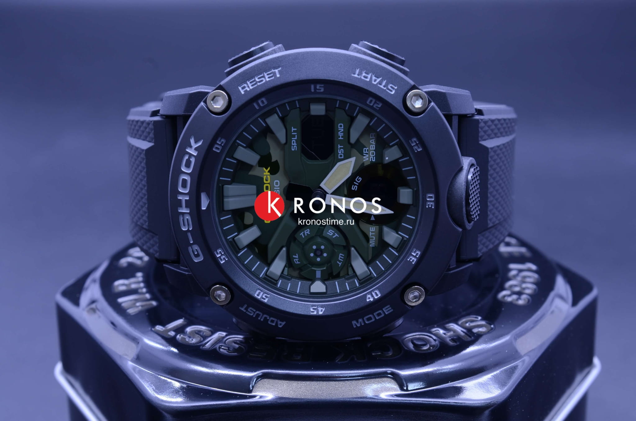 Casio Casio G-Shock GA-2000SU-1A GA-2000, наручные мужские часы фото под углом