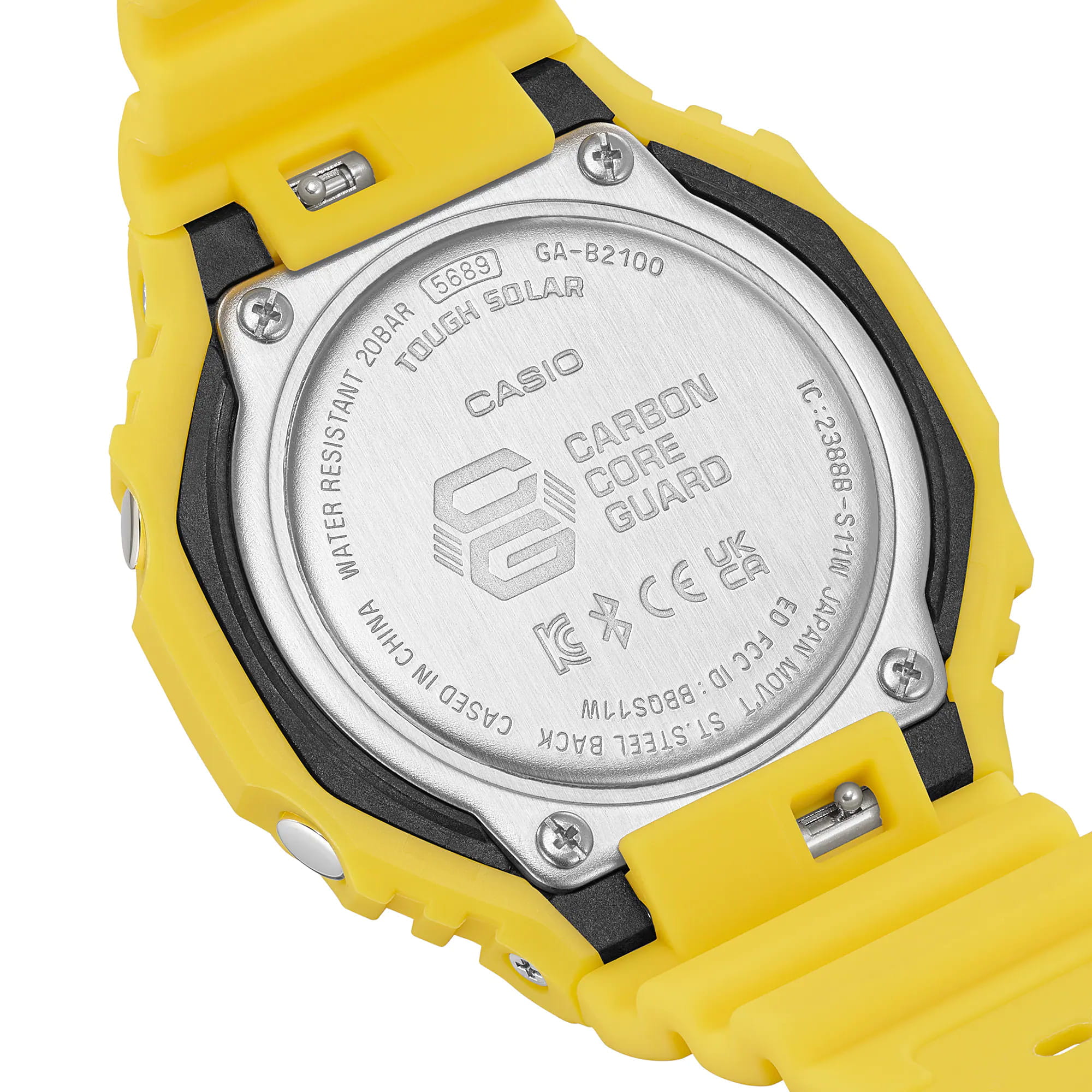 Оригинальные часы Casio Casio G-Shock GA-B2100C-9ADR (GA-B2100C-9A) электронные калибр механизма  общий вид