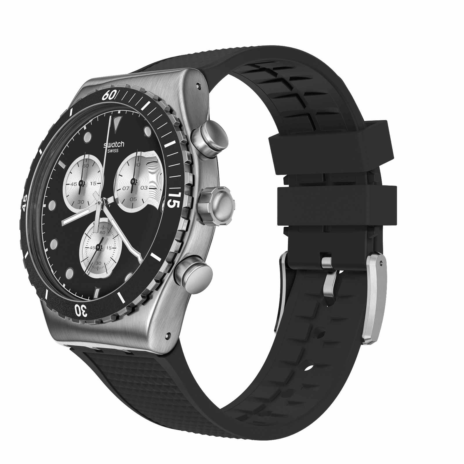 Swatch Swatch I New Chrono YVS487 , наручные мужские часы фото под углом