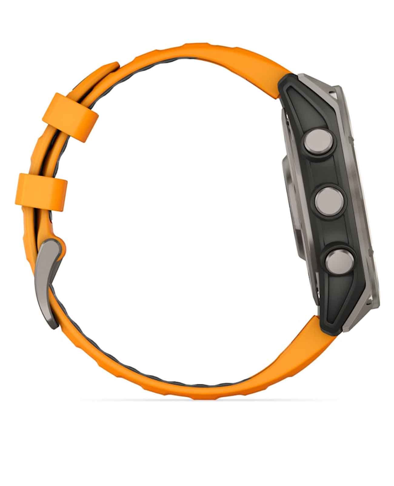 Оригинальные часы Garmin Garmin Fenix 8 47mm Amoled Sapphire Titanium Orange 010-02904-11 электронные калибр механизма  общий вид