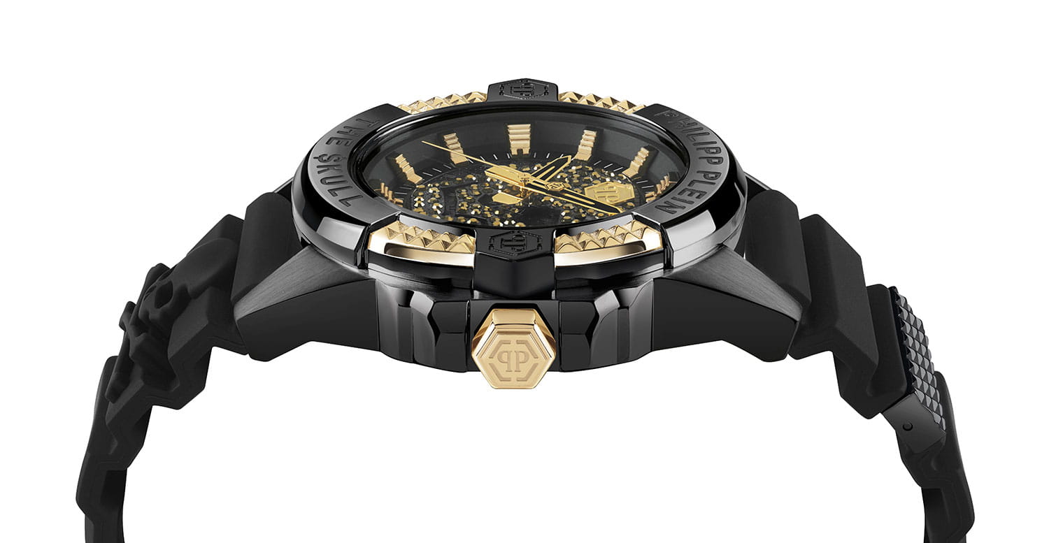 Philipp Plein Philipp Plein The Skull PWAAA1321  - задняя крышка металл сталь корпуса, германия часы