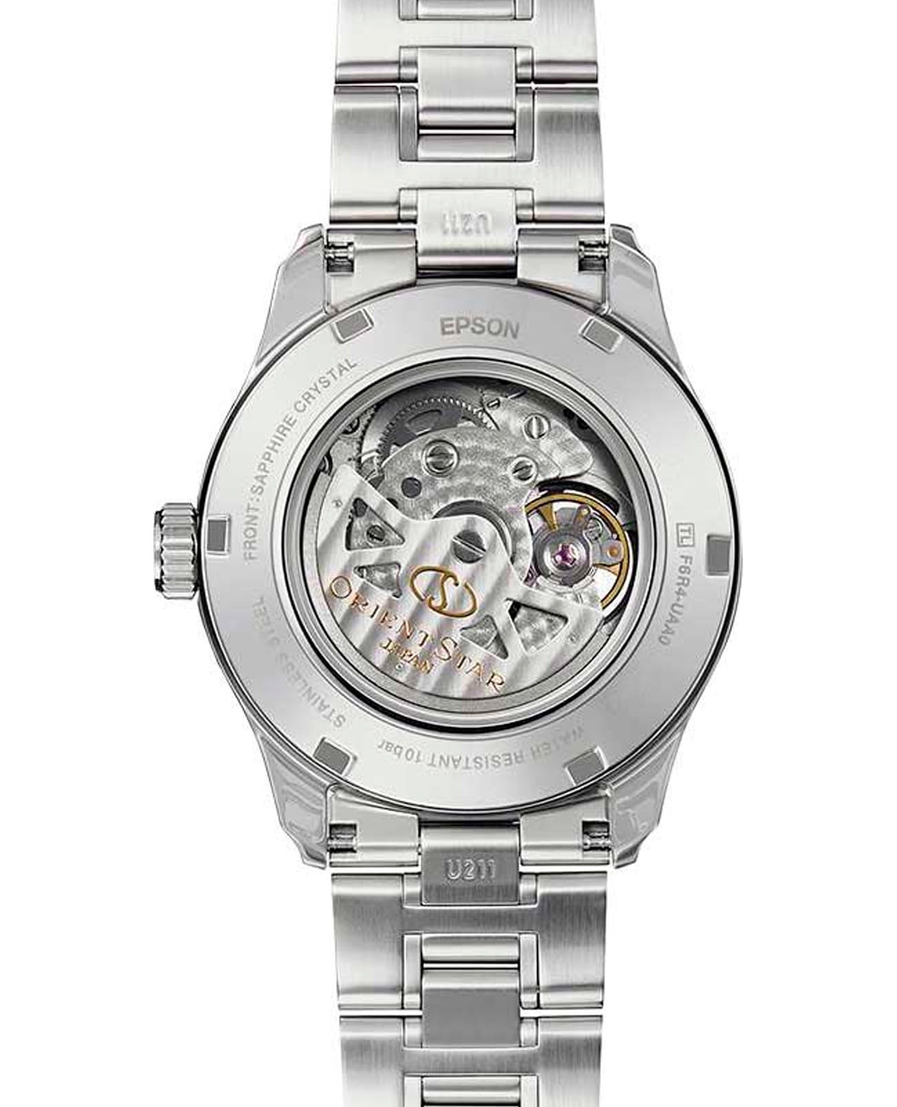 Orient RE-AU0004B мужские часы застежка крупным планом