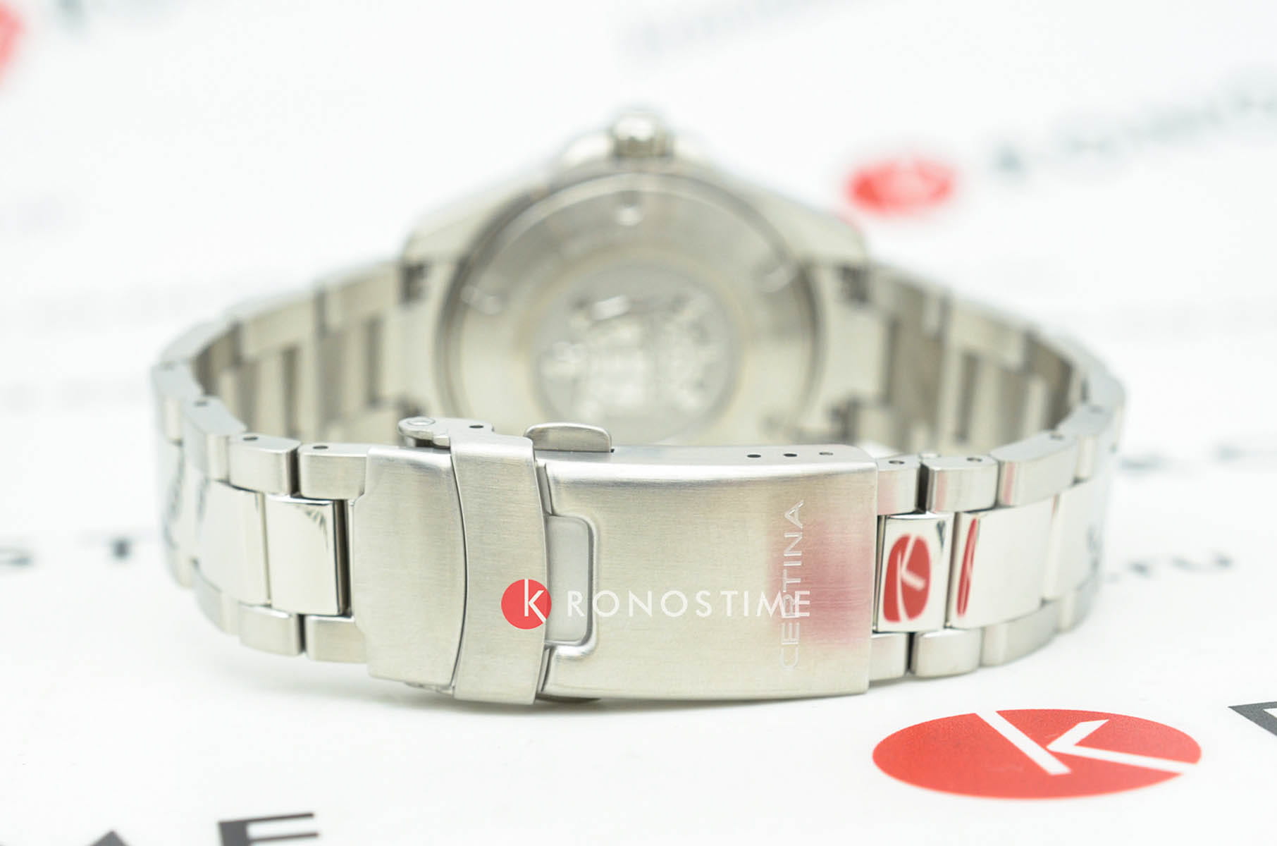 Certina Certina DS Action Lady C048.210.11.121.00 кварцевые женские часы часы крупный план синий циферблата