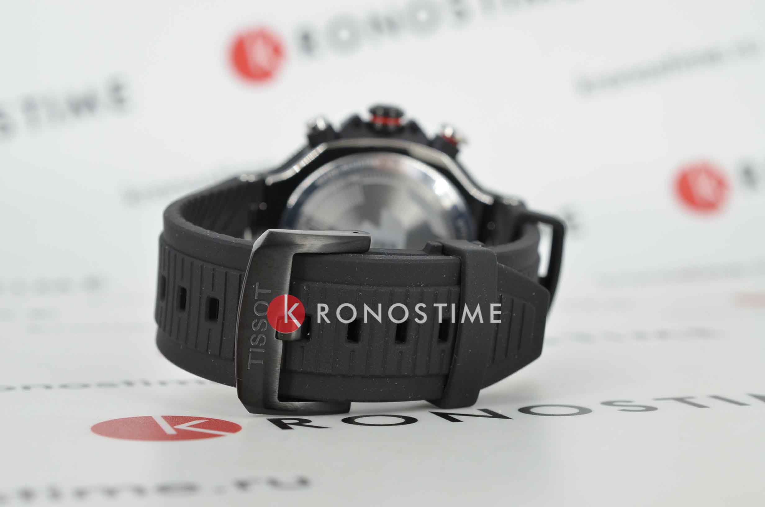 Tissot Tissot T-Race MotoGP Quartz Chronograph (2025) T141.417.27.081.00 мужские часы черный циферблат на запястье