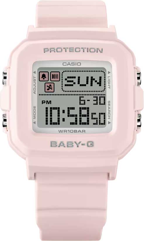 Casio Casio Baby-G BGD-10L-4 , наручные женские часы фото под углом