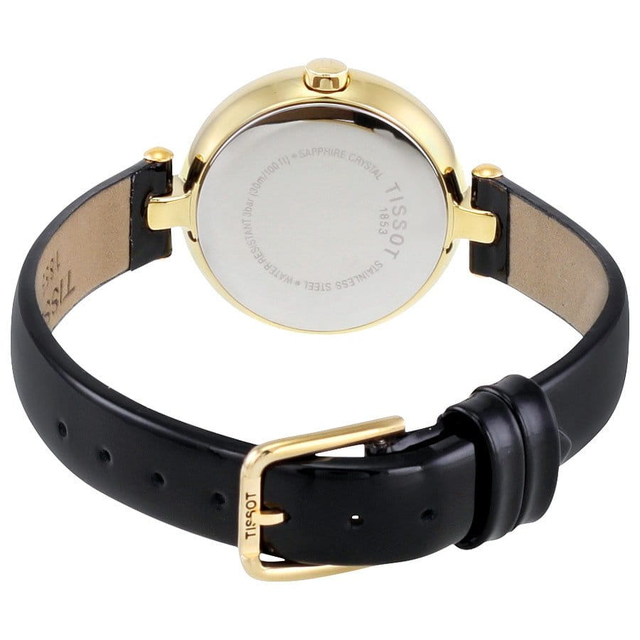 Tissot Tissot T-Trend Flamingo T003.209.36.117.00, t-lady швейцария женские часы на браслете кожаный боковой вид