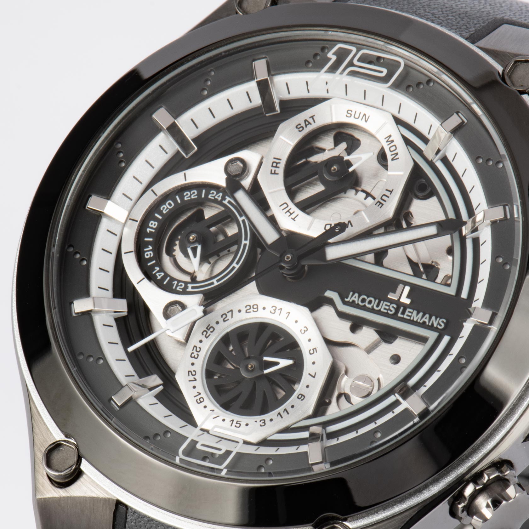 Оригинальные часы Jacques Lemans Jacques Lemans Sport 1-2150A кварцевые калибр механизма  общий вид