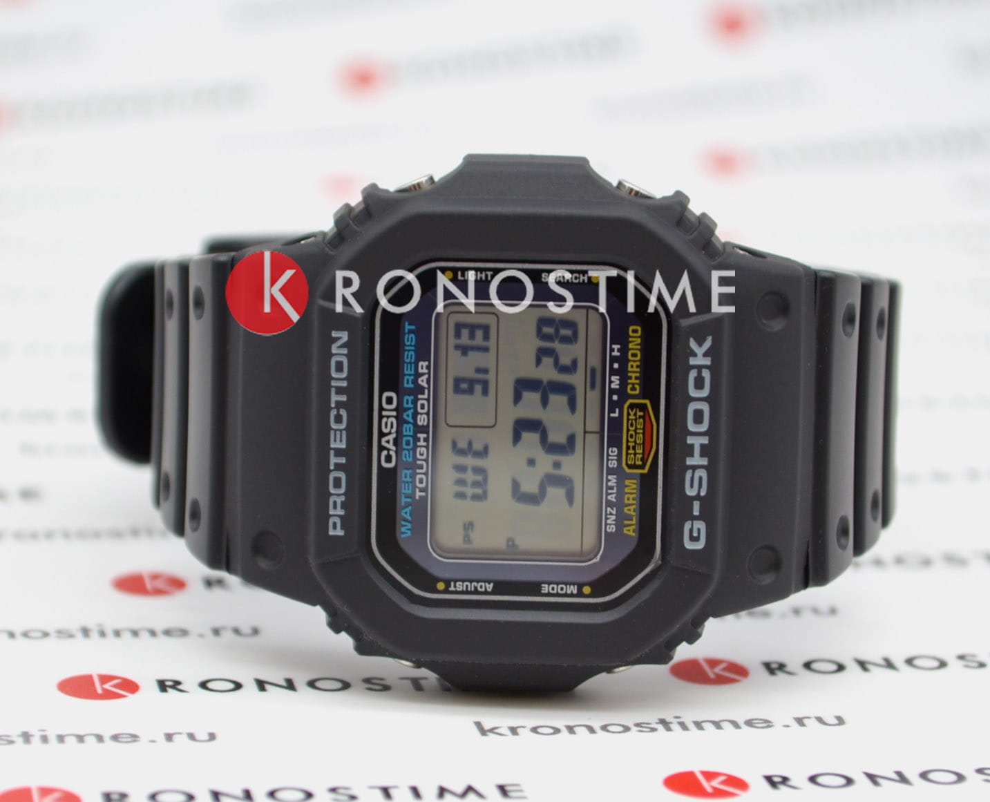 Casio G-5600UE-1 мужские часы застежка крупным планом