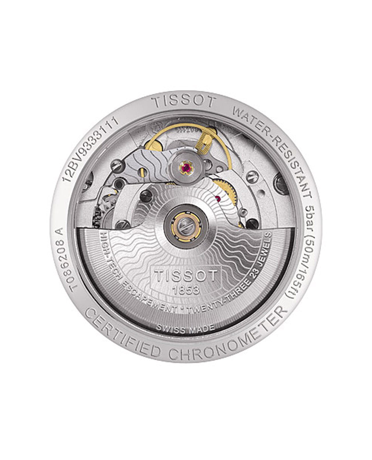 Tissot Tissot Luxury Powermatic 80 T086.208.11.116.00 , наручные женские часы фото под углом