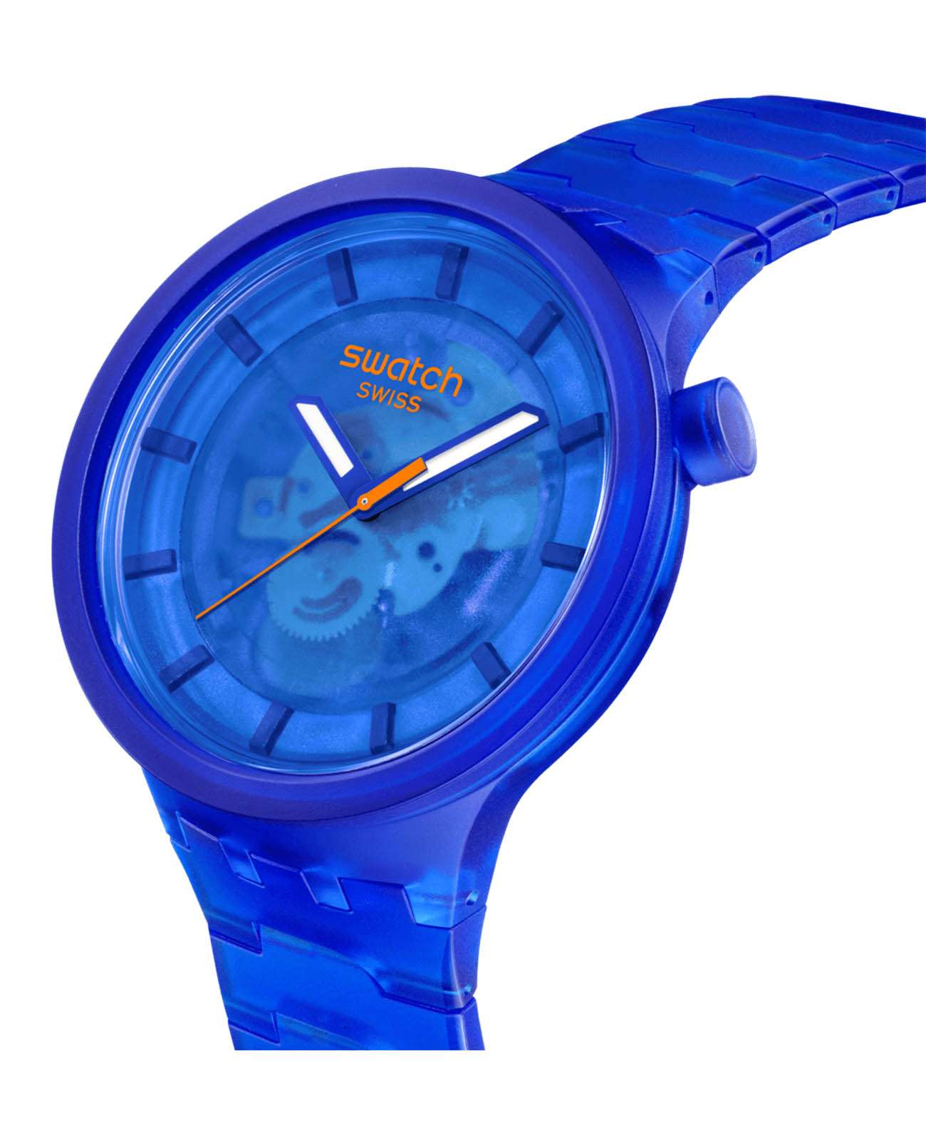 Swatch Swatch Big Bold Biosourced Lacquered SB05N116  - задняя крышка пластик корпуса, швейцария часы