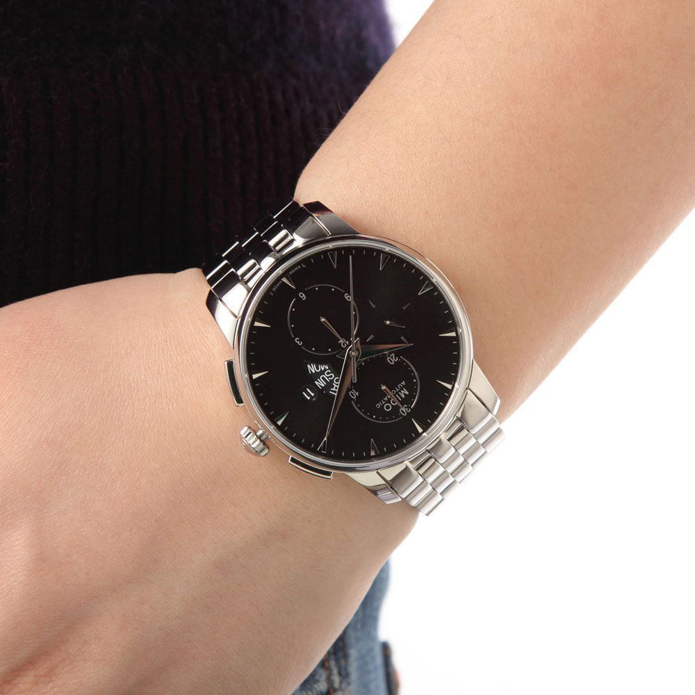 Mido Mido Baroncelli M8607.4.18.12 , наручные мужские часы фото под углом