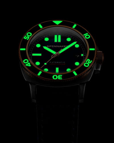 Оригинальные часы Spinnaker Spinnaker Hull Diver SP-5088-05 механические калибр механизма nh35 общий вид