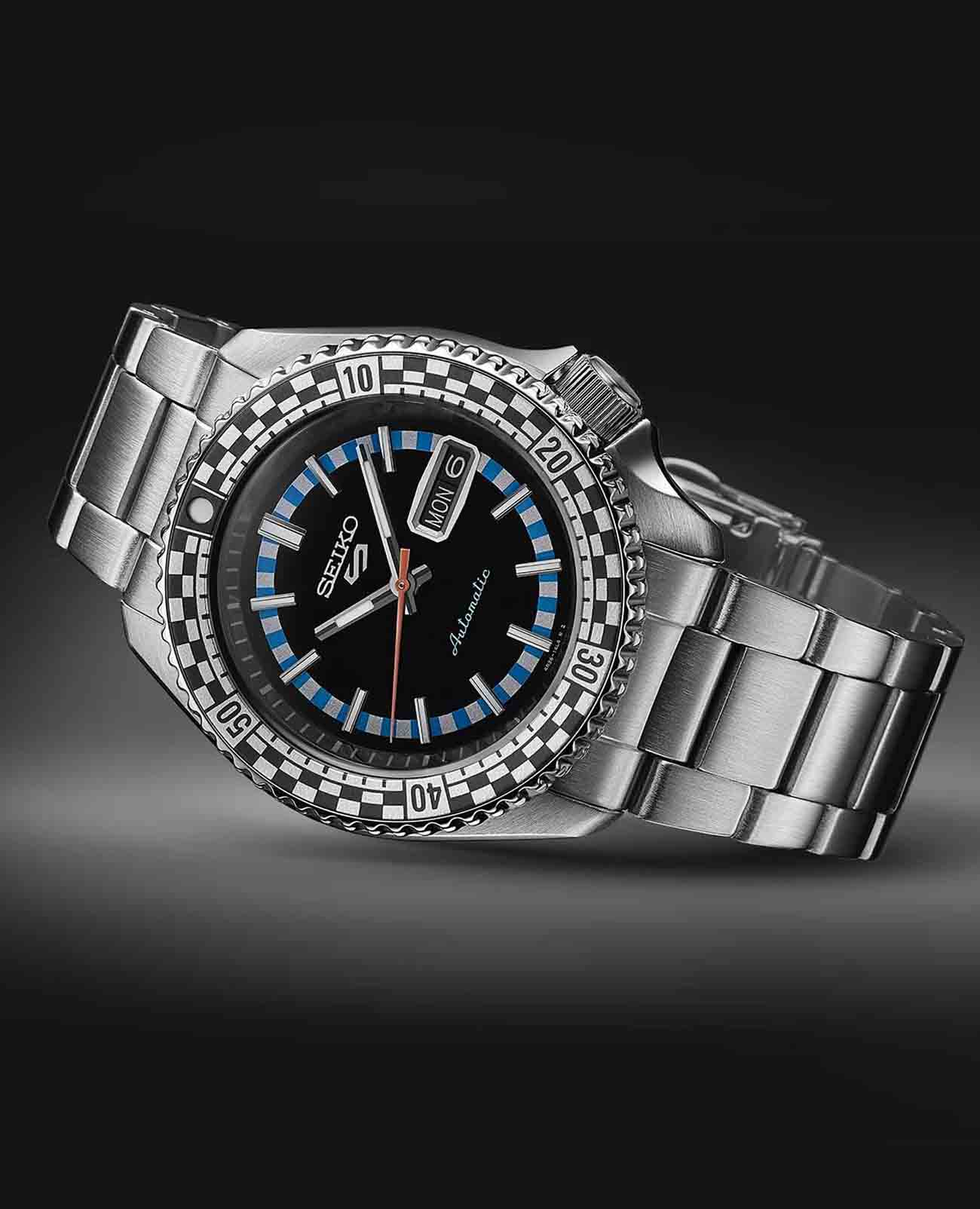 Оригинальные часы Seiko Seiko 5 Sports SRPK67K1 механические калибр механизма 4r36 общий вид
