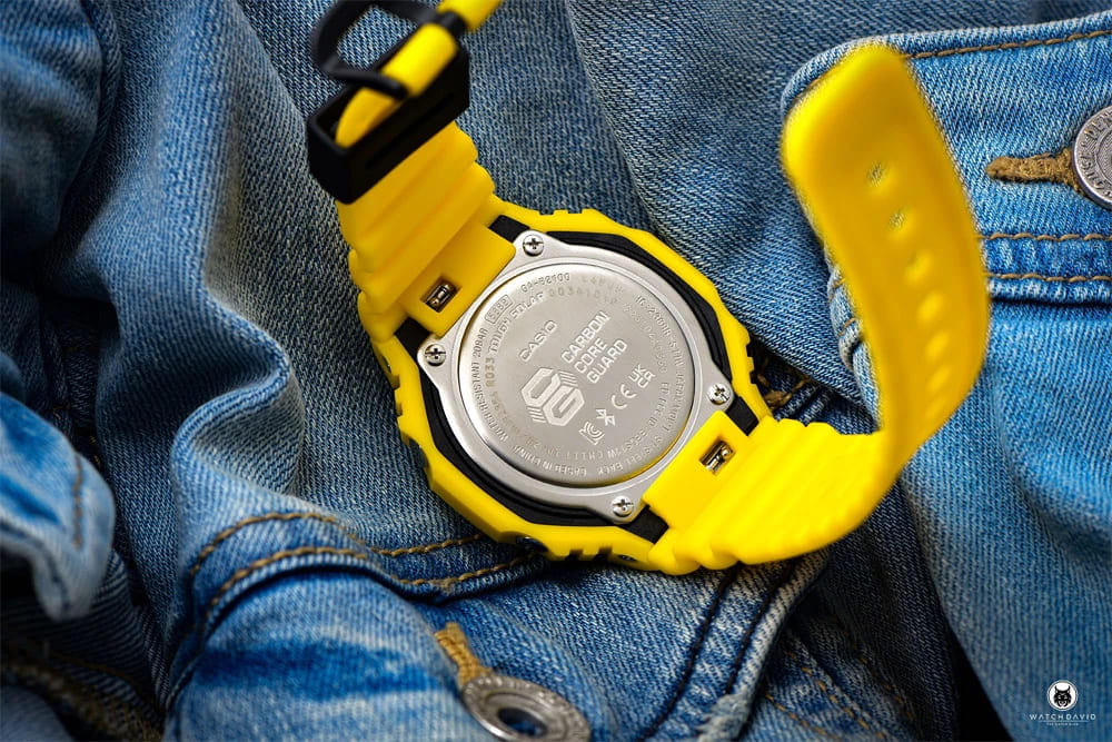 Casio Casio G-Shock GA-B2100C-9ADR (GA-B2100C-9A) мужские часы черный циферблат на запястье