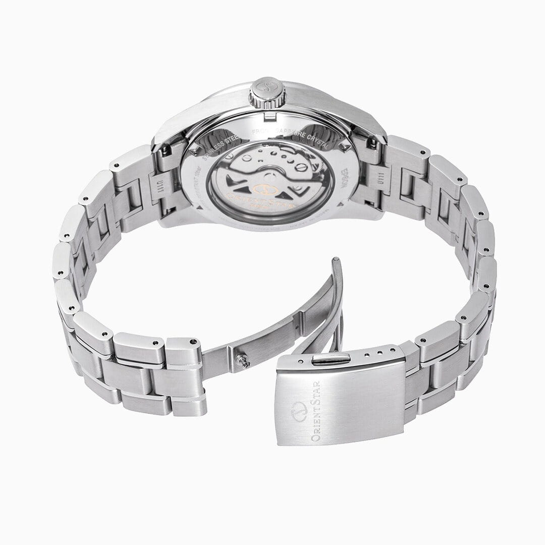 Оригинальные часы Orient Orient Star RE-AU0107E (RK-AU0107E) механические калибр механизма f6n43 общий вид