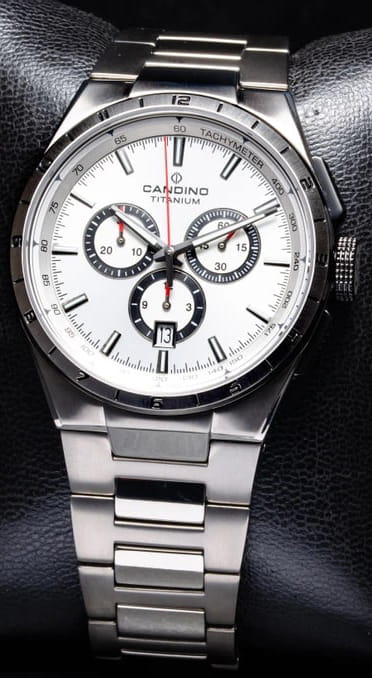 Оригинальные часы Candino Candino Titanium Chrono C4603/A кварцевые калибр механизма  общий вид