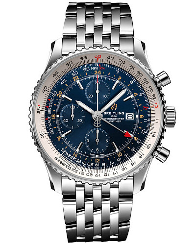 Breitling Navitimer Chronograph GMT 46 A24322121C2A1