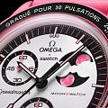 Часы Swatch x Omega Bioceramic Moonswatch Mission to The Pink Moonphase SO33P700 фото 2